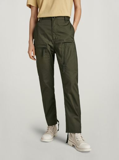 3D Cargo Boyfriend Pants